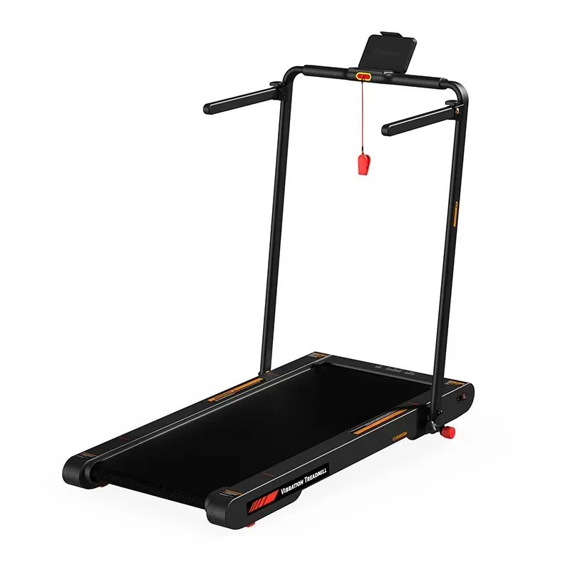 He9b9b89d63fc4ce5809e358f0c8865212.webp Convenient Home Walking Machine Foldable ABS Portable Vibration Plate LED Screen Without Heart Rate Test Electric Walking Pad - Image 1